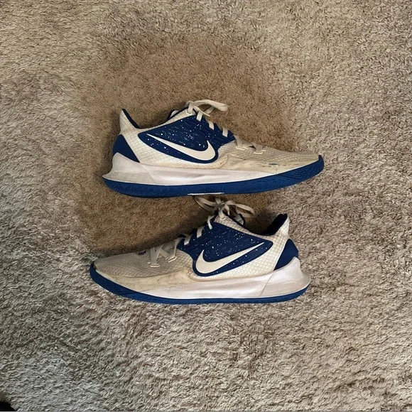 Nike Shoes Kyrie Low Blue And White Poshmark